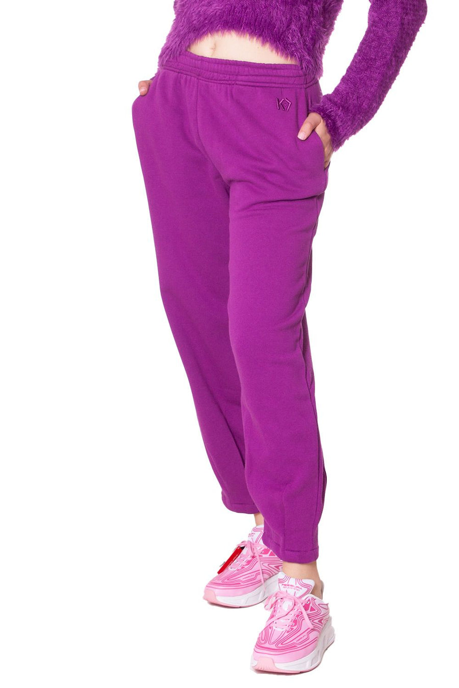 Pantalone di felpa viola KOSTUMN 1