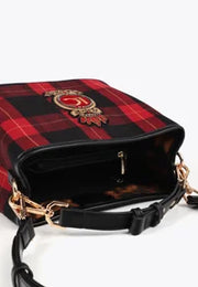 Nuova Collezione Borsa piccola in tessuto tartan LOLA CASADEMUNT