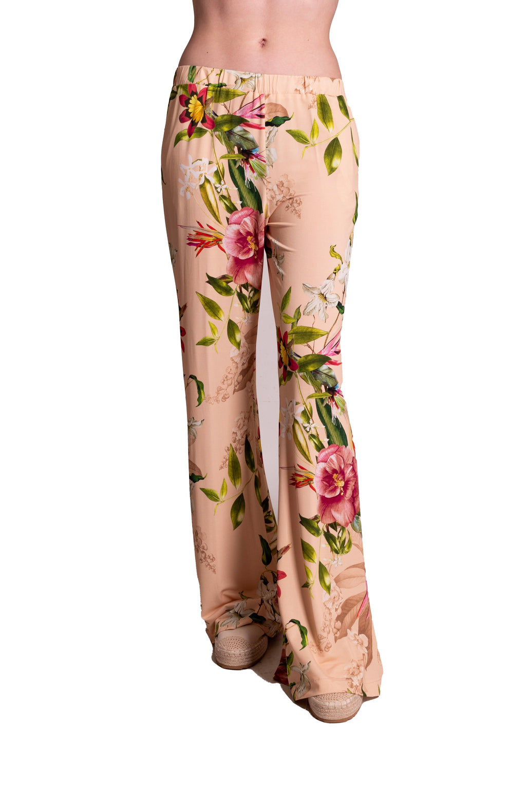 Pantaloni palazzo In jersey floreale LAFTY LIE