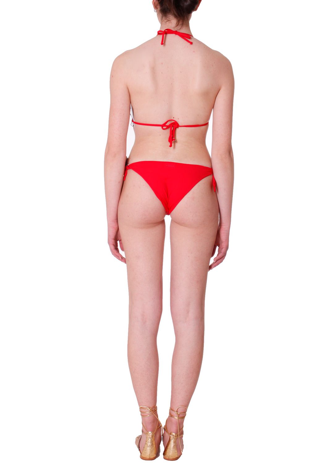 Costume bikini triangolo dettaglio cristalli FISICO