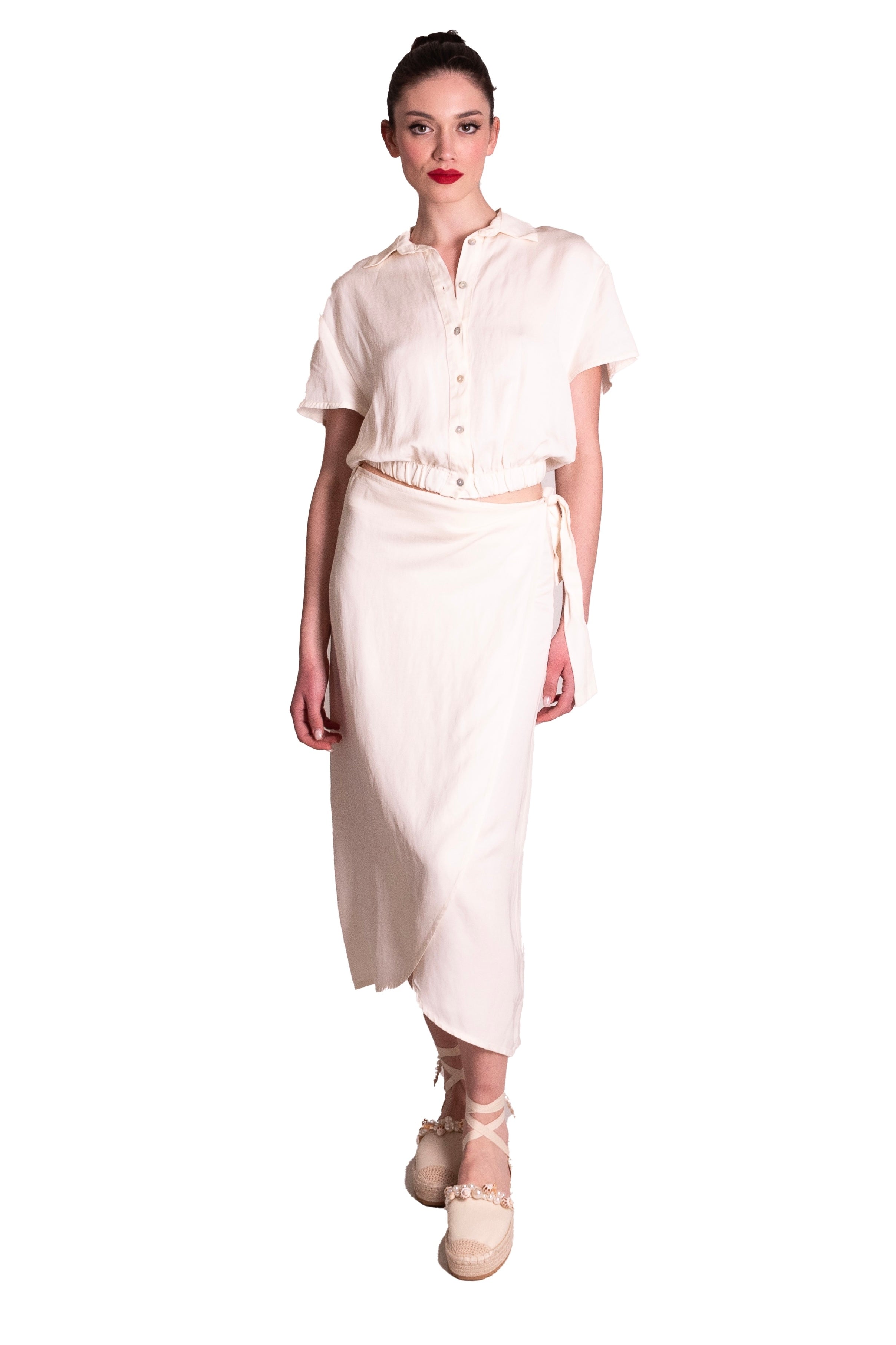 Gonna pareo in misto viscosa ANITIE'