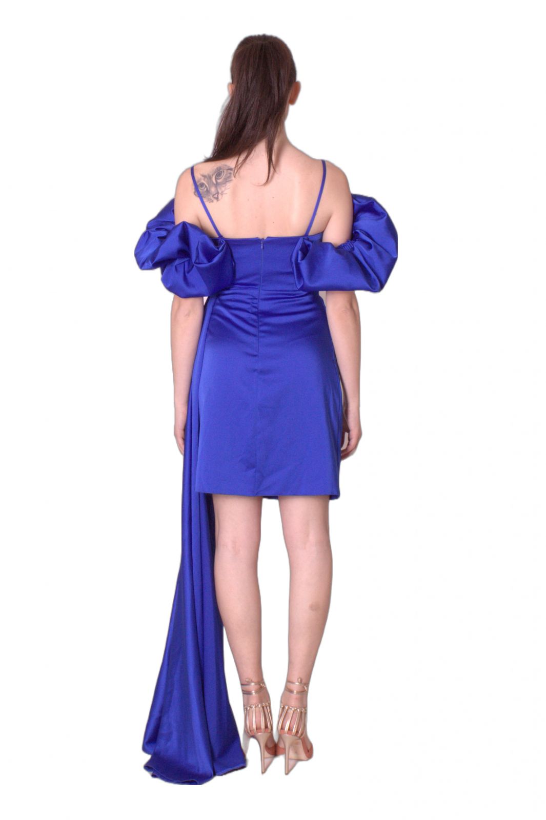 Abito in satin drappeggiato FOREVER UNIQUE