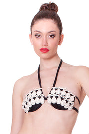 Costume Bikini In Microfibra Con Dettaglio Cammeo CLARA AESTAS