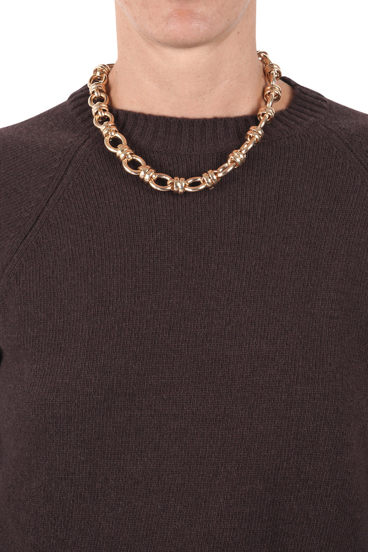 Collana Nodo in metallo argento ALEVA' BIJOUX