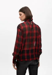 Nuova Collezione Camicia tartan con fiocco LOLA CASADEMUNT