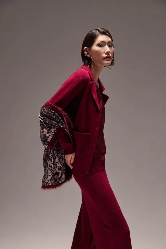 Giacca senza maniche reversibile in finto pelo Z.O.E.