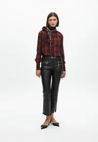 Nuova Collezione Camicia tartan con fiocco LOLA CASADEMUNT