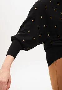 Maglia con occhielli con manica cadente LOLA CASADEMUNT