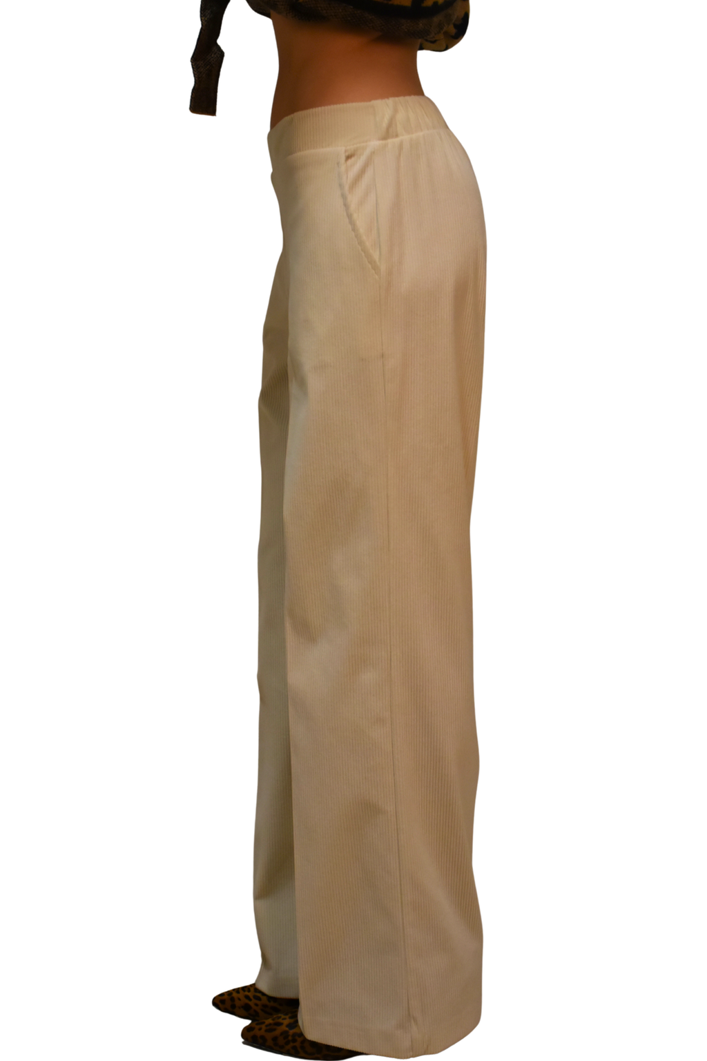 Pantaloni larghi di velluto a coste Z.O.E.