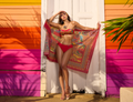 Pareo in georgette stampa rio de janeiro GIADAMARINA