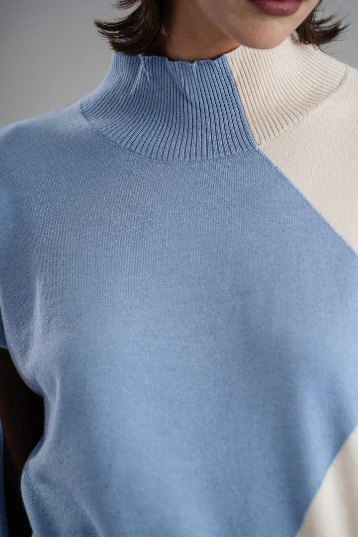 Maglia a collo alto motivo geometrico Z.O.E.