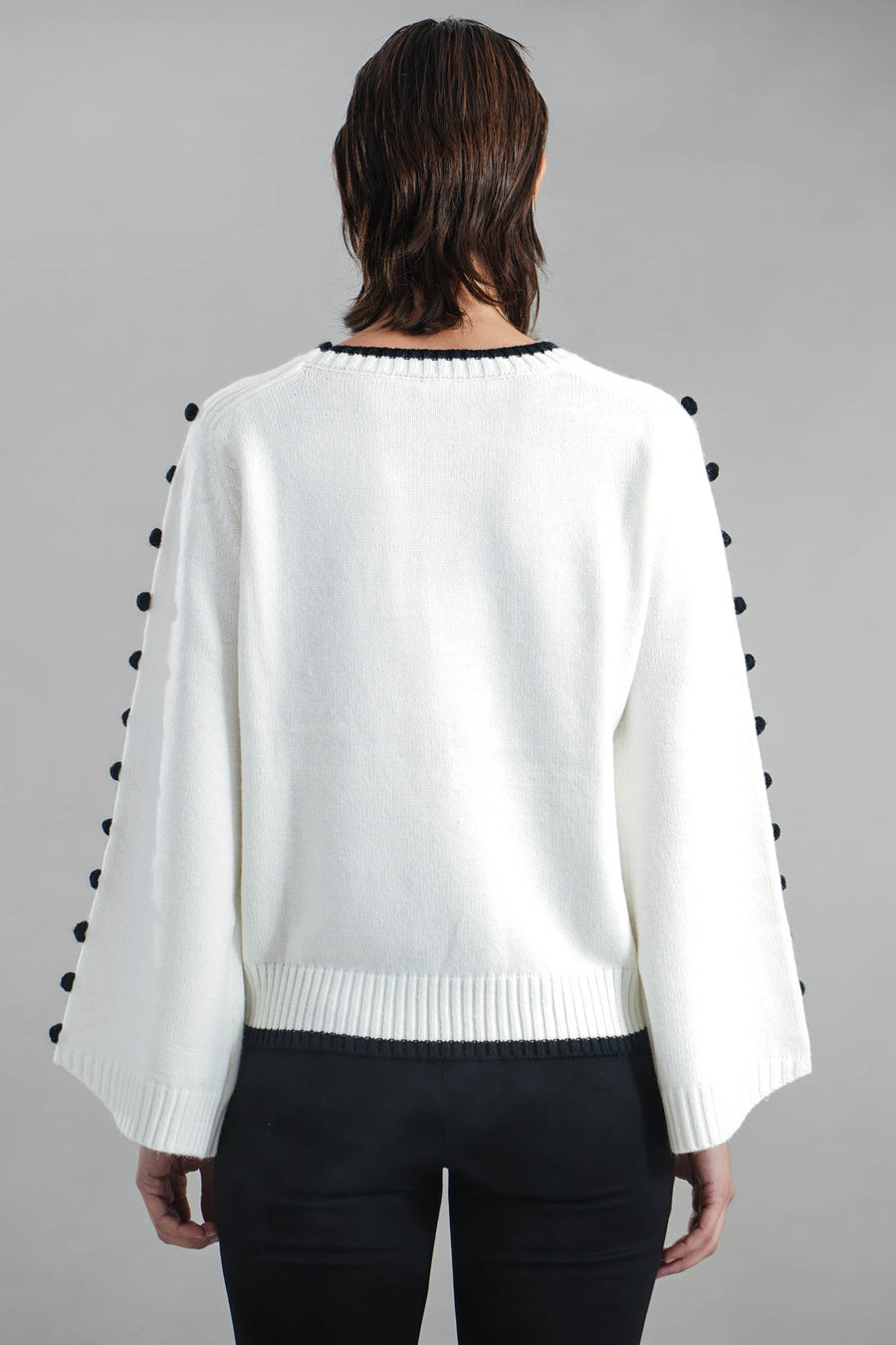 Maglia con ricami a rilievo Z.O.E.