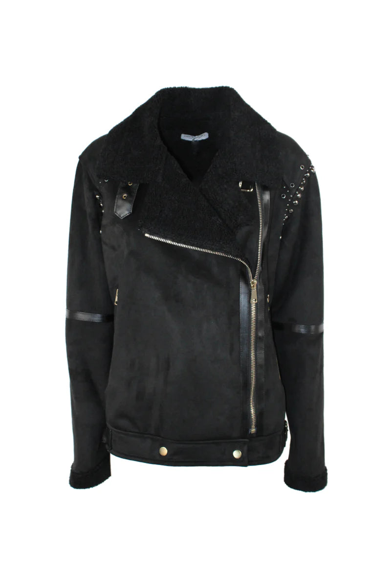 Ecomontone con borchie ODI ET AMO