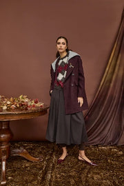 Maglia jacquard misto mohair ANITIE'