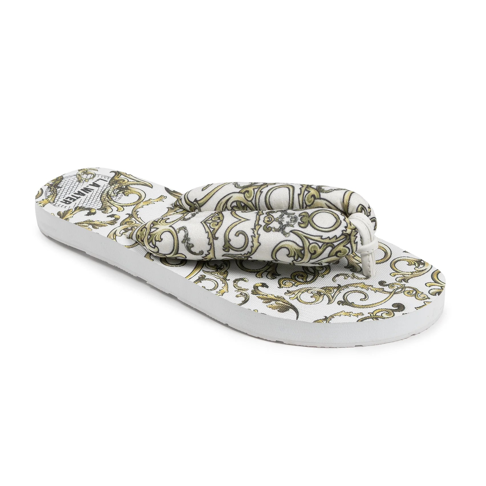 Ciabattine infradito di gomma stampa Queen 1,5mm L.A.WATER