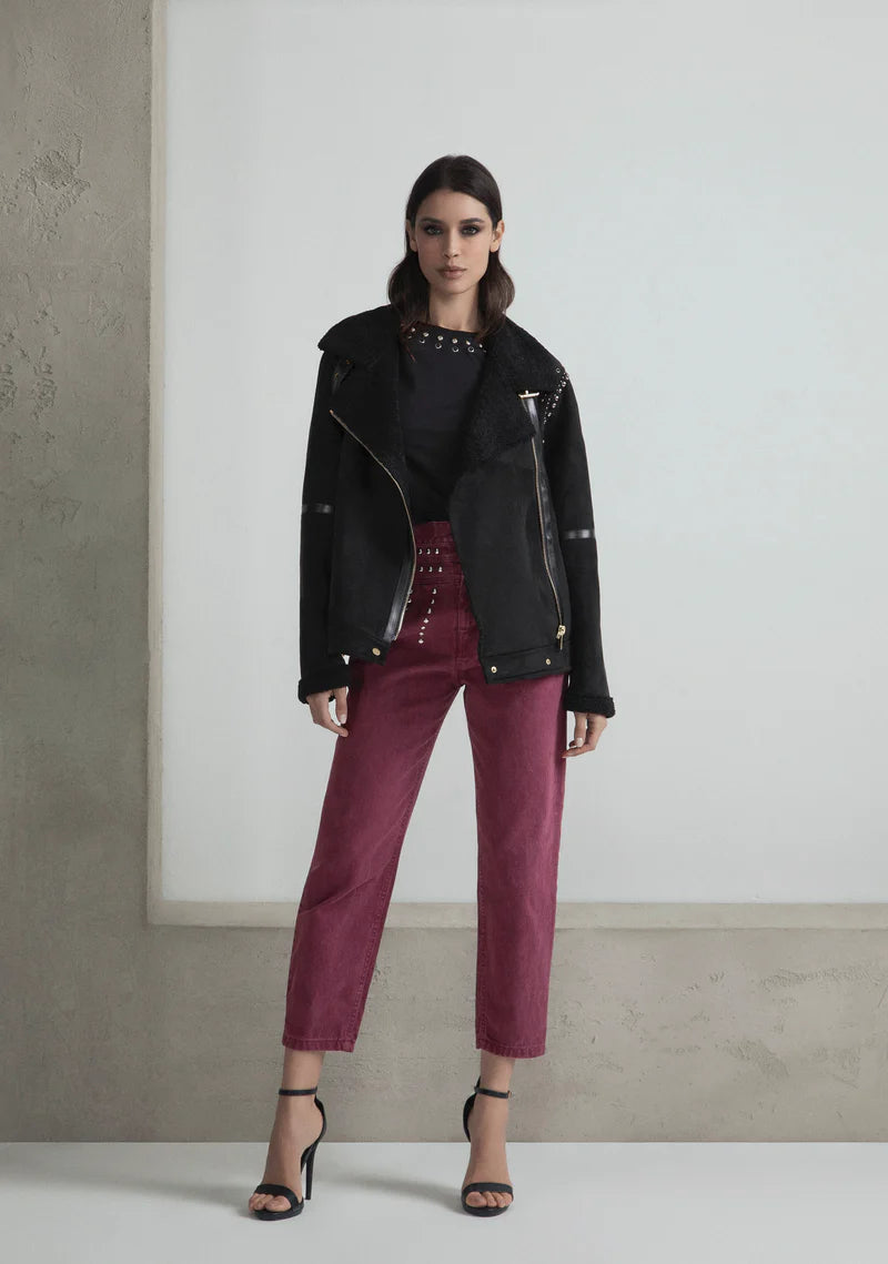 Ecomontone con borchie ODI ET AMO