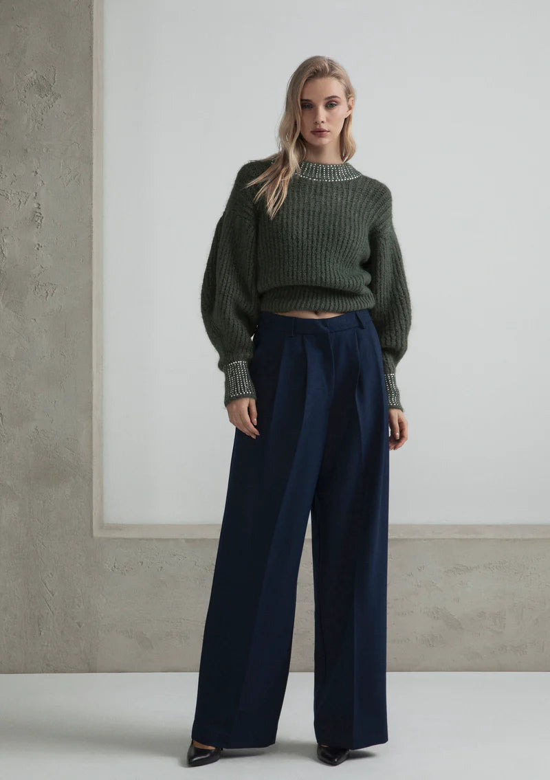 Pantaloni sartoriali con pinces ODI ET AMO