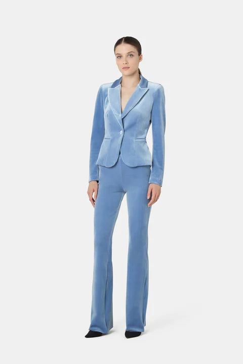 Giacca slim Gomb in velluto stretch CHIARA BONI