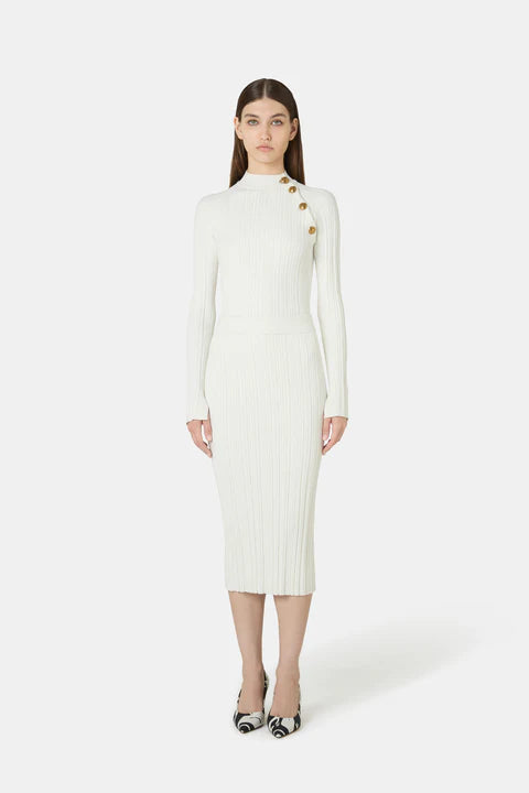 Gonna a tubino Abax in maglia a costine CHIARA BONI