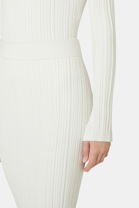 Gonna a tubino Abax in maglia a costine CHIARA BONI