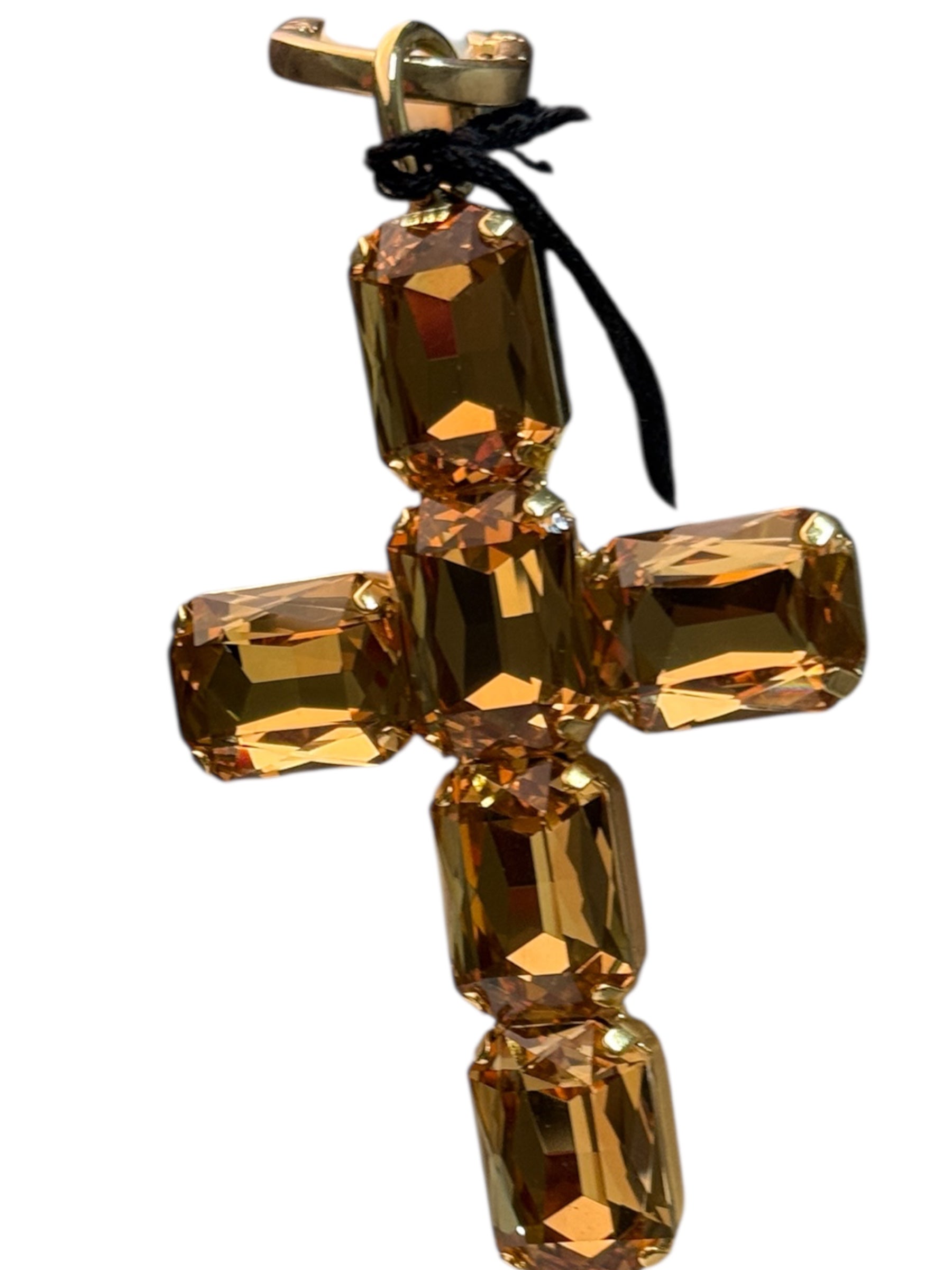 Alevà Bijoux – Ciondolo Croce Oro Princess Pesca