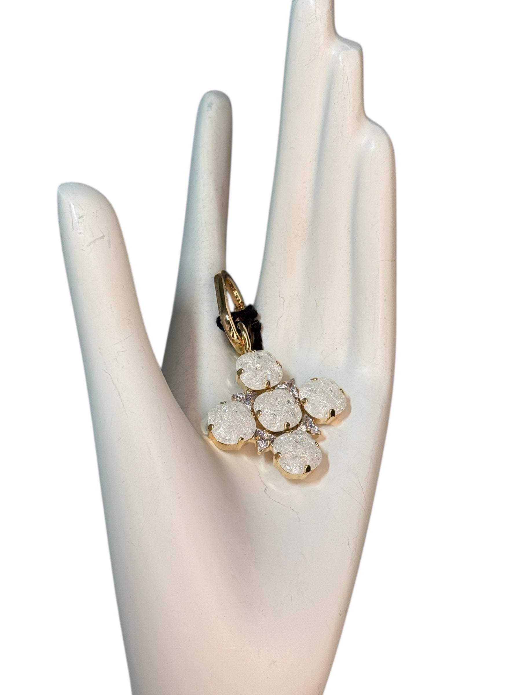 Alevà Bijoux – Ciondolo Fiore Sparkle Nude