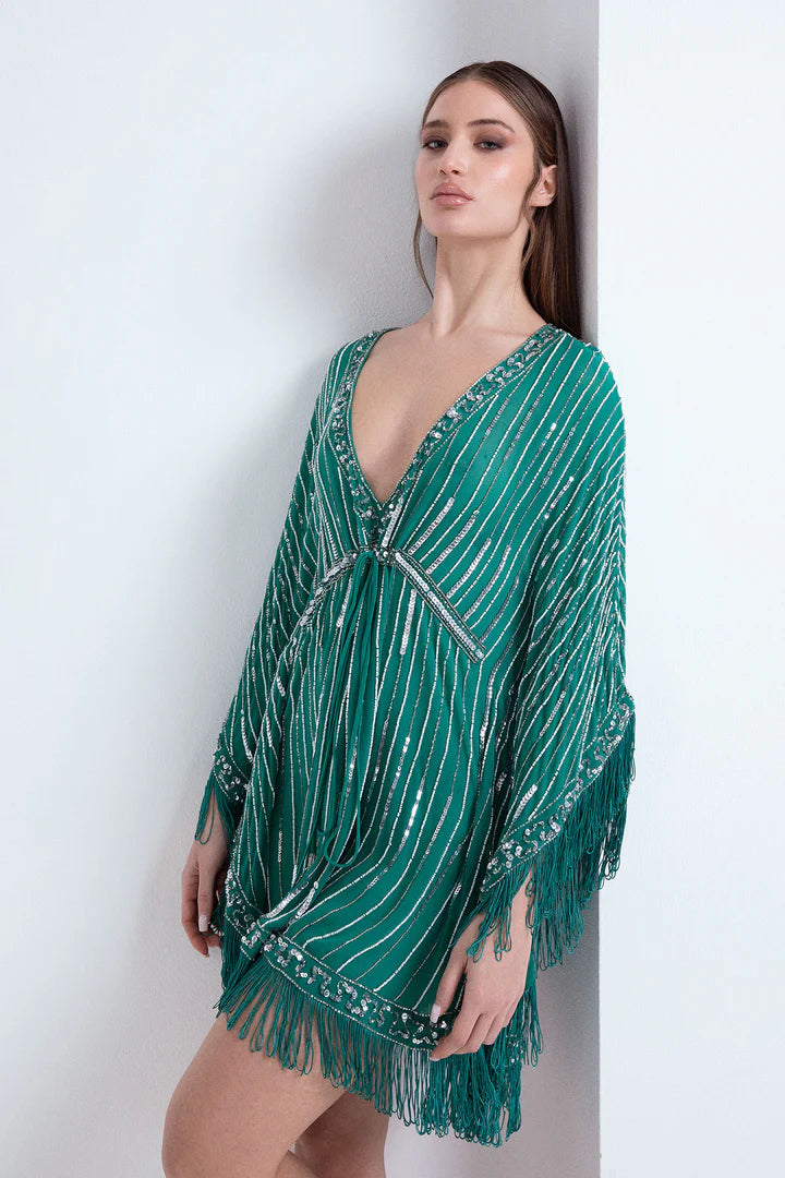 Nuova Collezione Caftano gioiello ricamato a mano ODI ET AMO