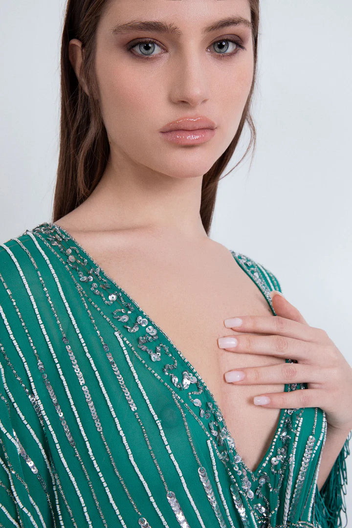 Nuova Collezione Caftano gioiello ricamato a mano ODI ET AMO