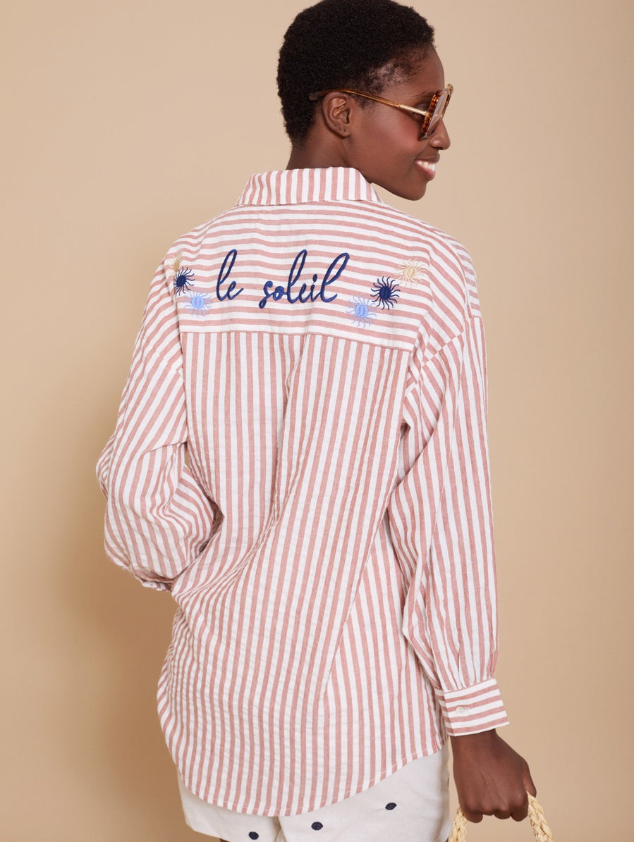 Camicia a righe "Le Soleil" MEISIE