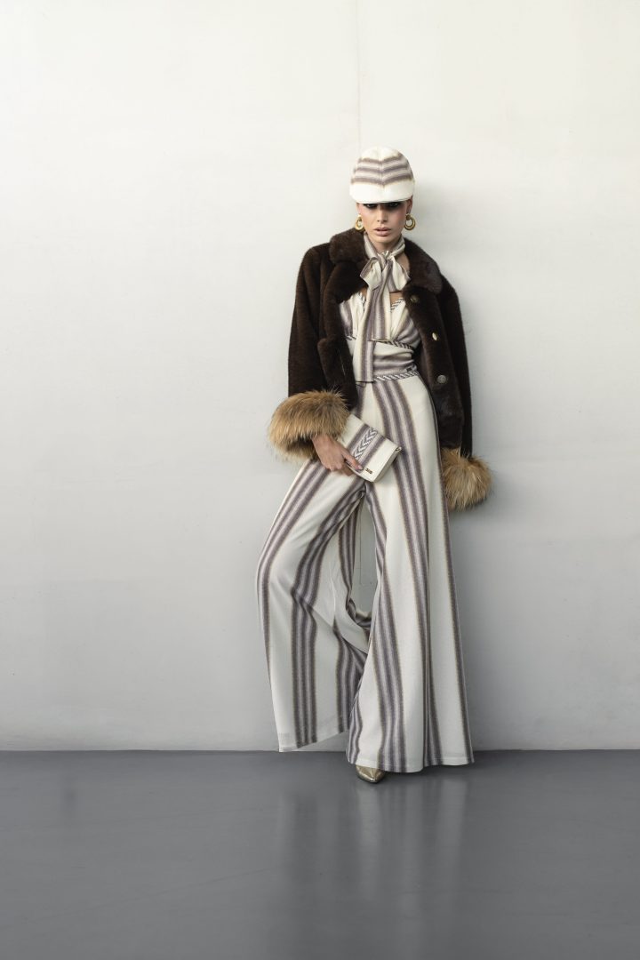 Cappello visiera in tessuto rachel e lurex PHO