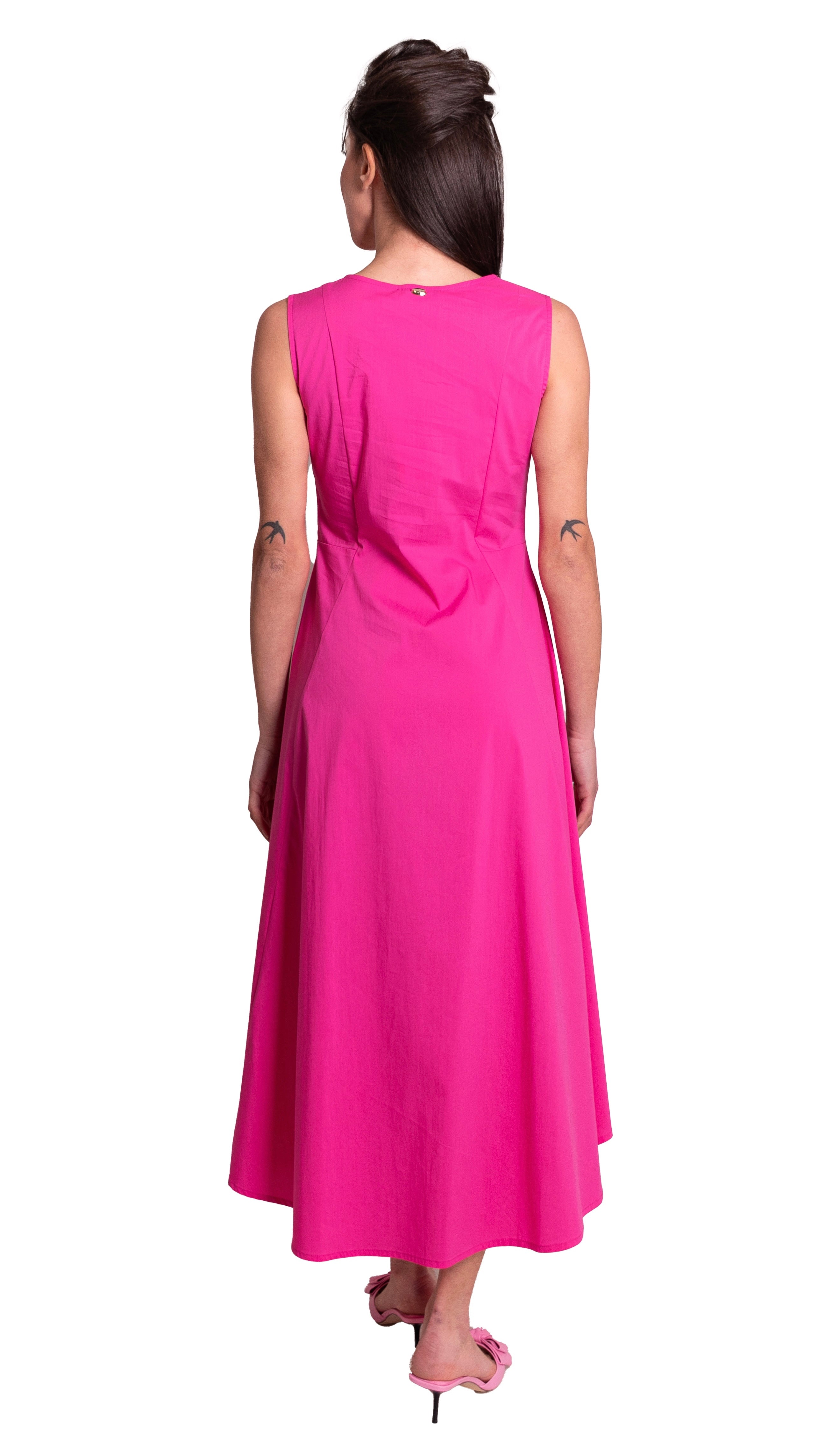 Abito Svasato Di Cotone stretch JEANS&POLO