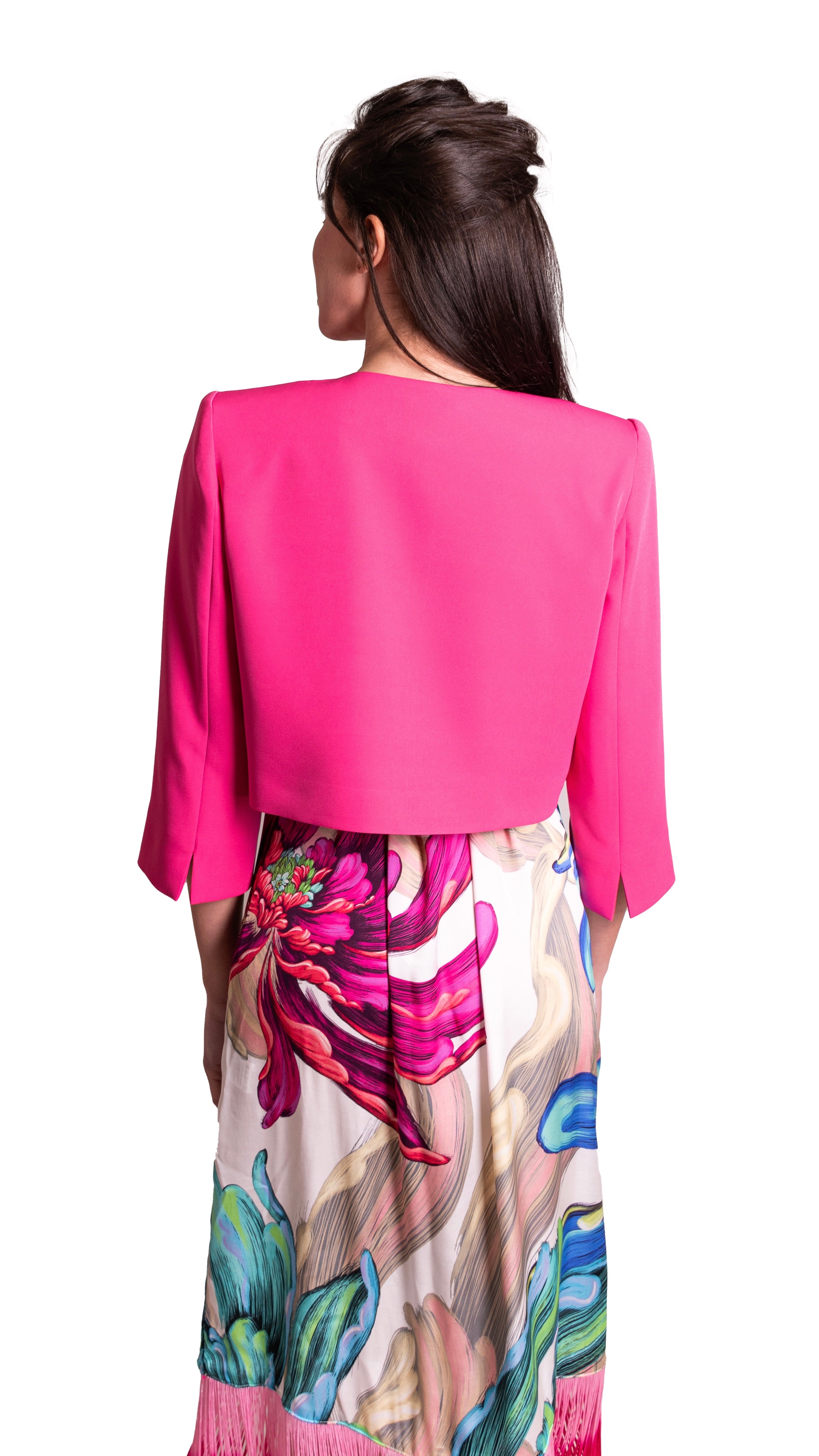 Giacca Corta Dettaglio Fiore CLO'