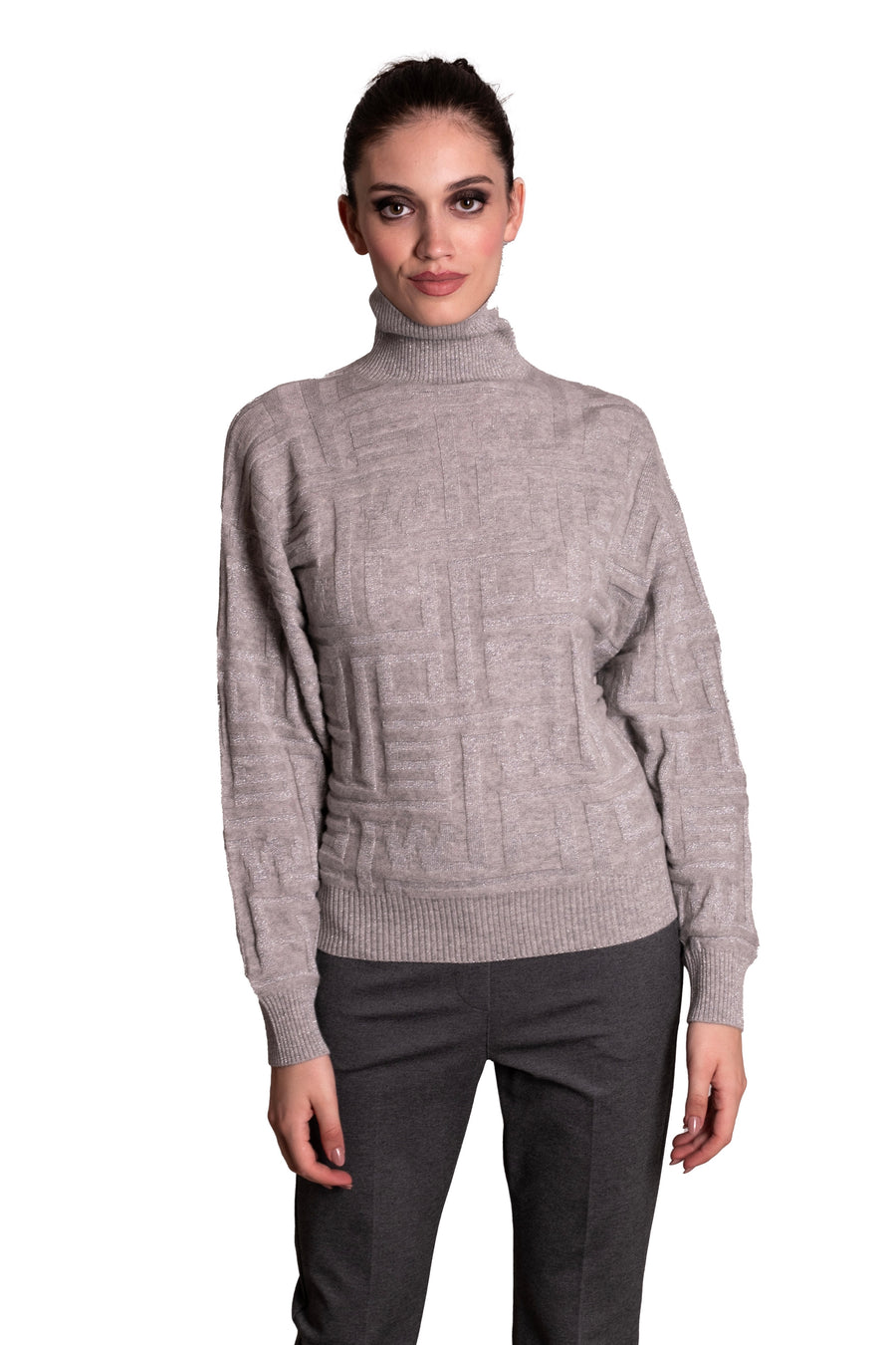 Maglia in cashmere a collo alto  WHO*S WHO