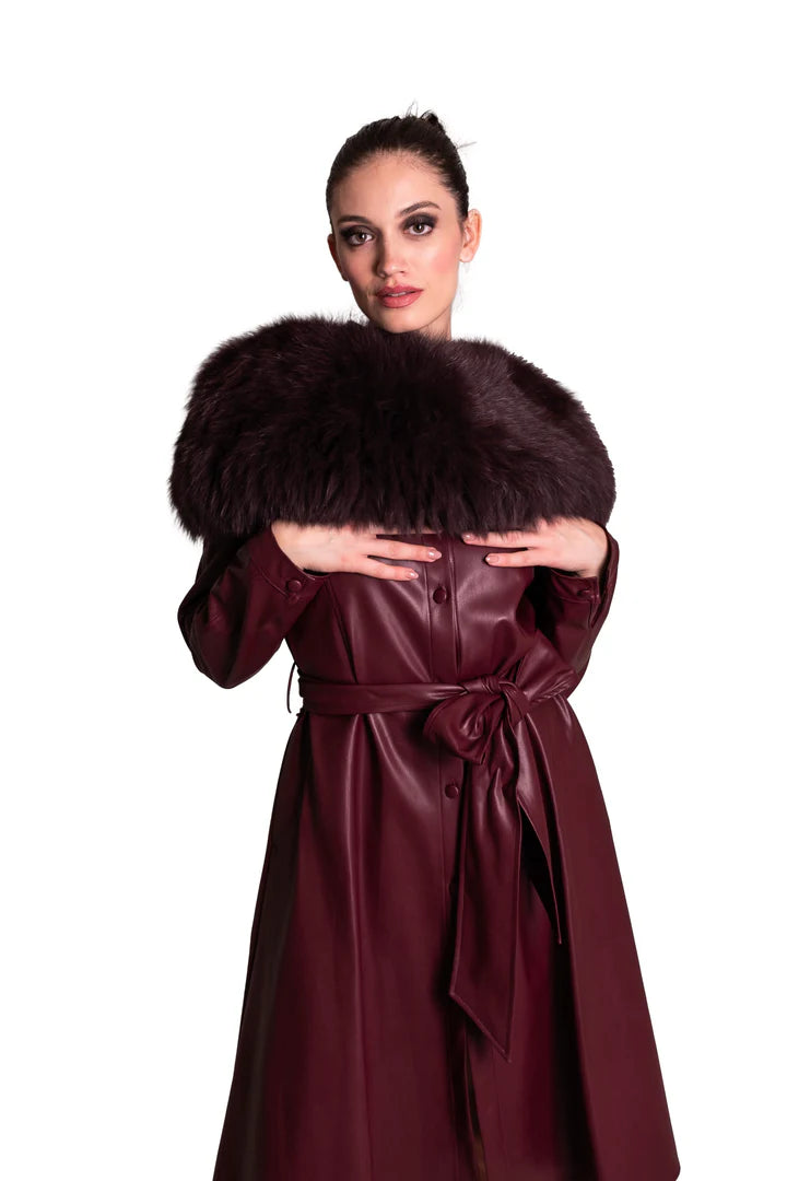 Stola ad anello in volpe ATELIER LEGORA