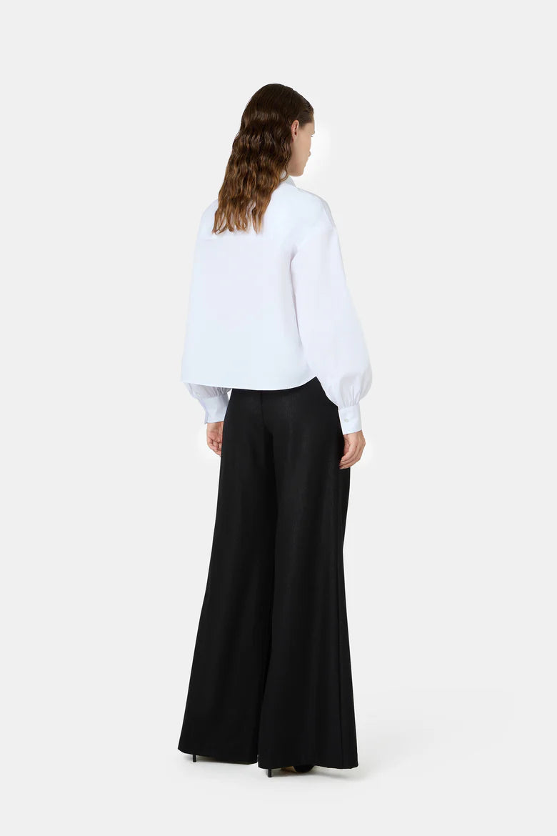 Nuova Collezione Camicia Pefil In Cotone con dettagli gioiello CHIARA BONI
