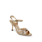 Sandali In Pelle intrecciata a nodo 100mm GOLD&ROUGE
