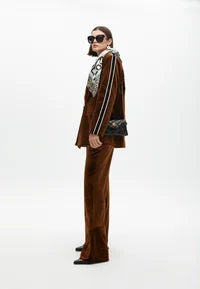 Giacca in velluto con bande a contrasto LOLA CASADEMUNT