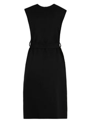 Cappotto in panno di lana con mantellina GLOX