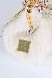 Clutch in Ecopelliccia e Frange PHO