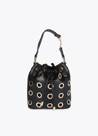 Nuova Collezione Borsa con Occhielli Metallici Circolari LOLA CASADEMUNT