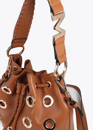Nuova Collezione Borsa con Occhielli Metallici Circolari LOLA CASADEMUNT