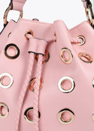 Borsa con Occhielli Metallici Circolari LOLA CASADEMUNT