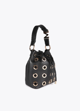 Nuova Collezione Borsa con Occhielli Metallici Circolari LOLA CASADEMUNT
