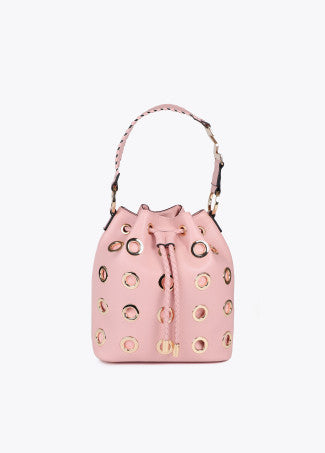 Borsa con Occhielli Metallici Circolari LOLA CASADEMUNT