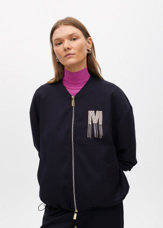 Nuova Collezione bomber in tessuto gessato LOLA CASADEMUNT