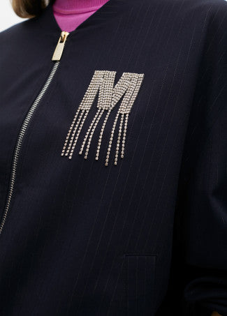 Nuova Collezione bomber in tessuto gessato LOLA CASADEMUNT