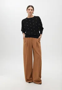 Maglia con occhielli con manica cadente LOLA CASADEMUNT