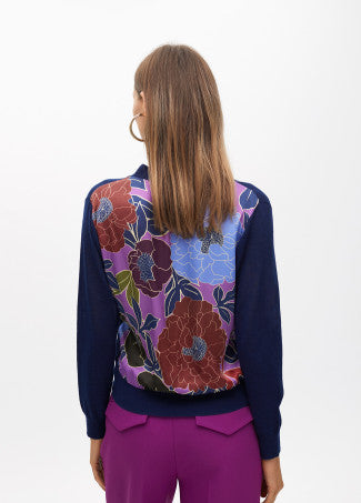 Nuova Collezione Cardigan in Maglia Fine con Retro fantasia LOLA CASADEMUNT