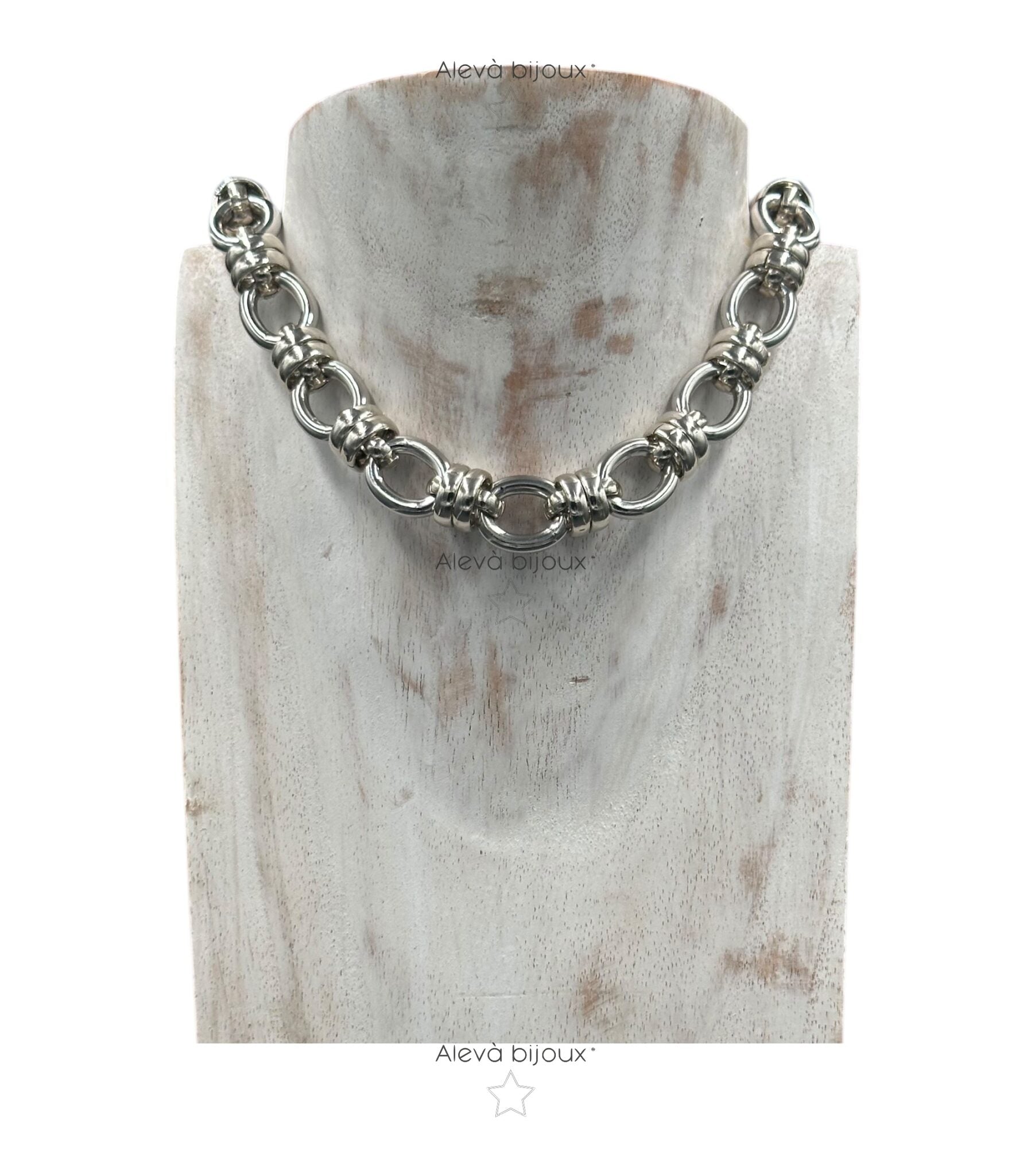 Collana Nodo in metallo argento ALEVA' BIJOUX