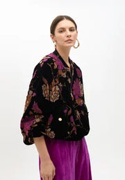 Nuova Collezione Blouson in velluto fantasia LOLA CASADEMUNT